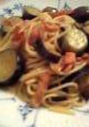 ナスとベーコンのパスタ-レシピのメイン写真