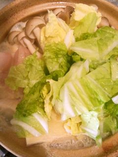 一人ごま豆乳鍋+豆乳チーズおじや(シメ)-レシピのメイン写真