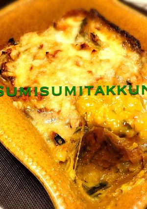 もんじゃ風野菜たっぷりの餅明太チーズ焼-レシピのメイン写真