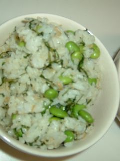 枝豆としらすの混ぜごはん-レシピのメイン写真