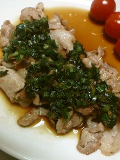豚こまソテー ✴ニラぽんソース✴-レシピのメイン写真