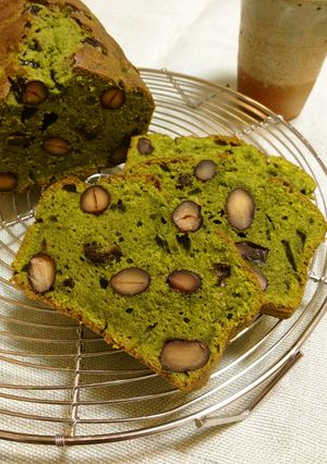黒豆入り☆抹茶のパウンドケーキ-レシピのメイン写真
