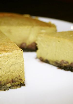 ♡抹茶味のニューヨークチーズケーキ♡-レシピのメイン写真
