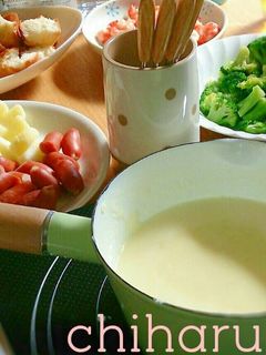 簡単♡お家でチーズフォンデュ♡-レシピのメイン写真