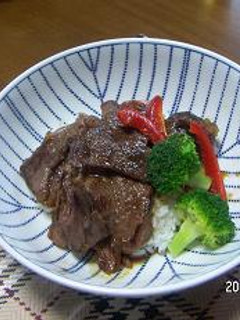 焼肉どん野菜添え-レシピのメイン写真