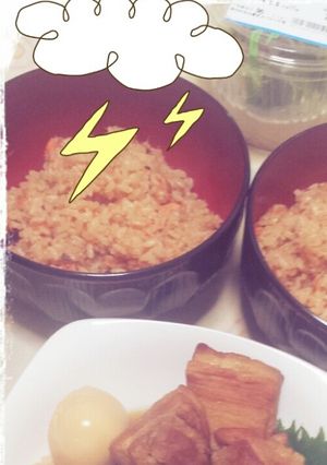 超簡単☆失敗しない鮭の炊き込みご飯☆-レシピのメイン写真