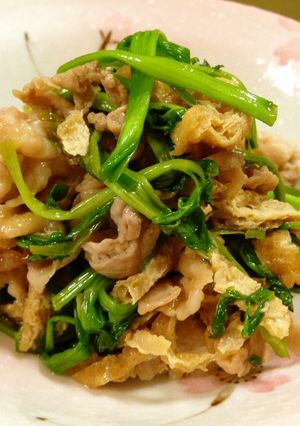 ご飯がすすむ★セリと豚肉炒め-レシピのメイン写真