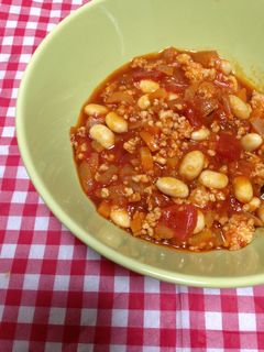 簡単!鶏ひき肉と大豆のトマト煮-レシピのメイン写真