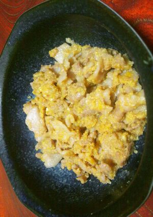 弁当にぴったり簡単豚肉の卵の甘辛煮-レシピのメイン写真