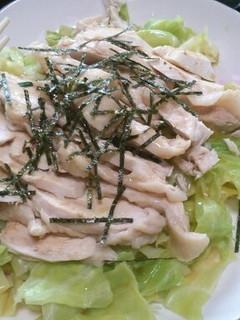 簡単!ゆで鶏ポン酢がけ-レシピのメイン写真
