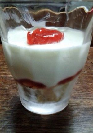 イチゴジャムチーズケーキ-レシピのメイン写真