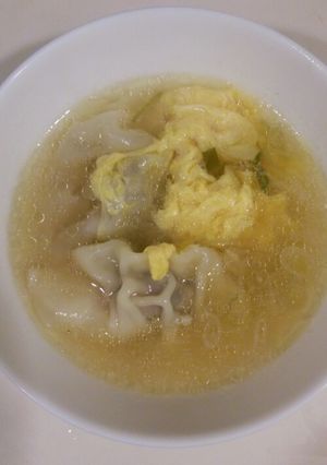 卵 餃子スープ-レシピのメイン写真