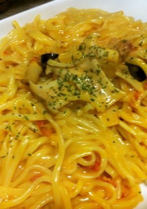 トマトクリームパスタ-レシピのメイン写真