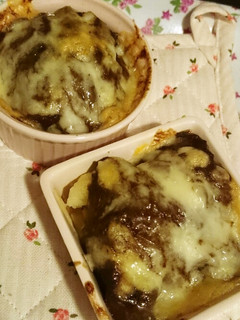ハヤシライスリメイク!ココットハヤシ-レシピのメイン写真