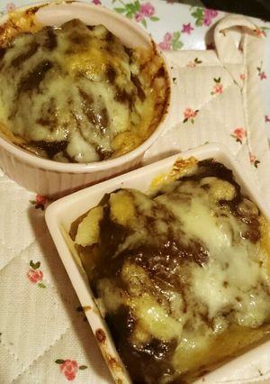 ハヤシライスリメイク!ココットハヤシ-レシピのメイン写真