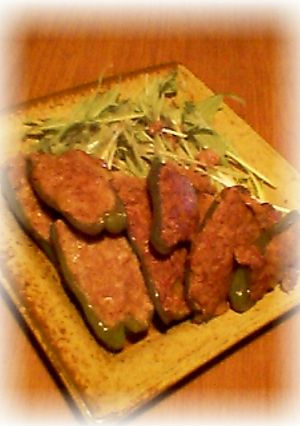 ピーマンの肉詰め-レシピのメイン写真