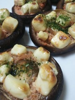 しいたけの明太クリチ焼き☆-レシピのメイン写真