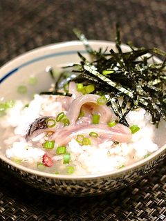 塩辛茶漬け♪-レシピのメイン写真