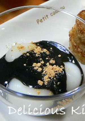 黒ごま白玉団子-レシピのメイン写真