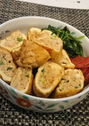 鶏ひき肉の信田巻き-レシピのメイン写真