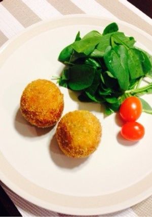 リメイク！コロコロかぼちゃコロッケ♪-レシピのメイン写真