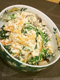 ほうれん草の白和え-レシピのメイン写真
