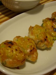 おつまみに♪鶏のつくね田楽-レシピのメイン写真