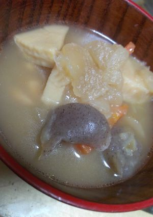 簡単けんちん汁-レシピのメイン写真