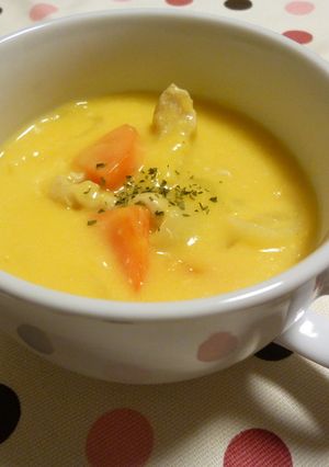 寒い日には!!かぼちゃのシチュー-レシピのメイン写真
