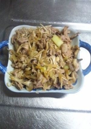 １１月１５日晩飯　【しょうが焼き】-レシピのメイン写真