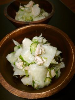 大根消費✿大根と鶏肉の胡麻マヨサラダ-レシピのメイン写真