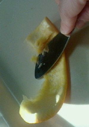 オレンジのわた☆簡単な取り方-レシピのメイン写真