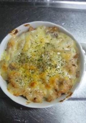 １１月２１日晩飯　【鮭ドリア】-レシピのメイン写真