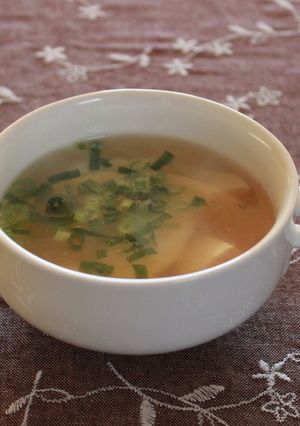 温まる☆くずし豆腐とカニのスープ-レシピのメイン写真