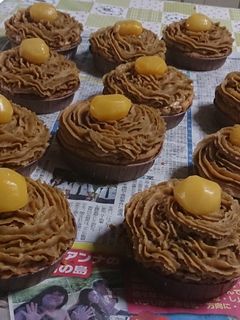 モンブランタルト-レシピのメイン写真