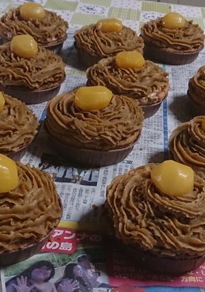 モンブランタルト-レシピのメイン写真