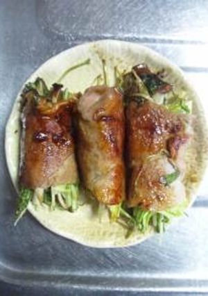 豚スライス【豚肉野菜巻き】-レシピのメイン写真