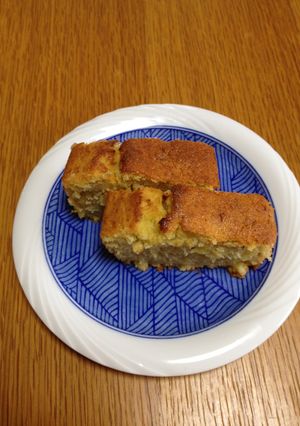ホットケーキMIXでしっとりバナナケーキ-レシピのメイン写真