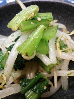 小松菜ともやしのあえもの-レシピのメイン写真