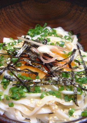 **粉遊び@手打ちうどん**-レシピのメイン写真