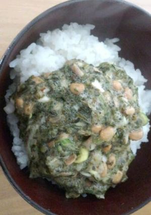 ギバサ納豆-レシピのメイン写真