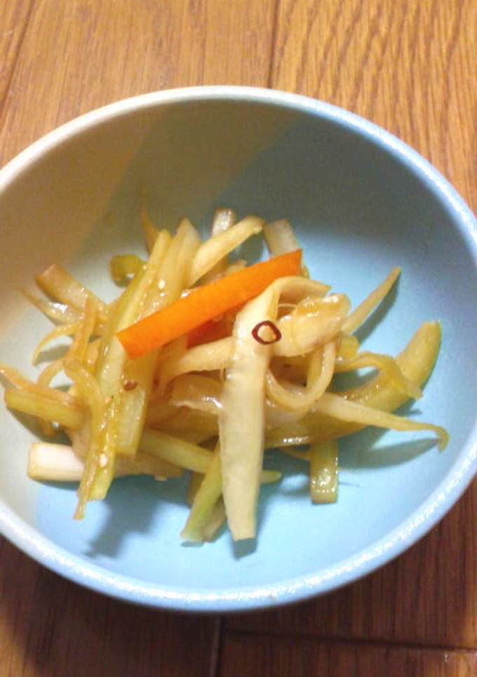 大根の皮のきんぴら-レシピのメイン写真
