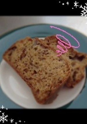 ノンオイルヘルシー＊バナナパウンドケーキ-レシピのメイン写真