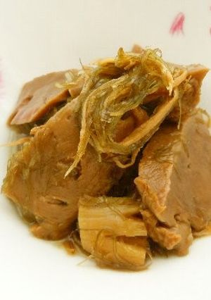 乾鮑のがごめ漬け-レシピのメイン写真