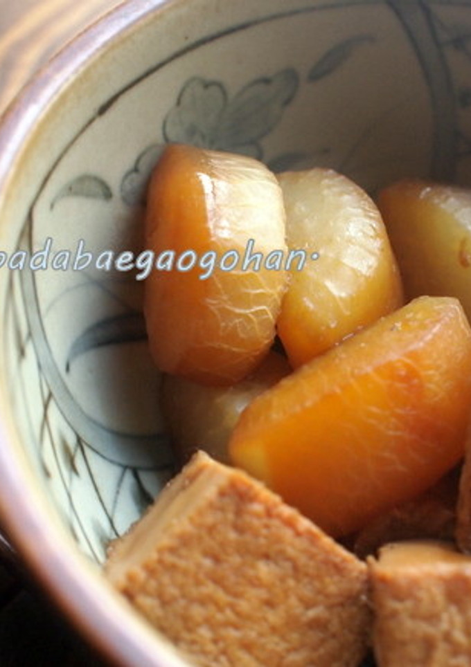 味しみしみ♪厚揚げ大根-レシピのメイン写真