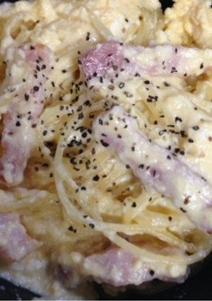 簡単濃厚カルボナーラ-レシピのメイン写真