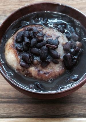 甘さ控えめゆで小豆とぜんざい✳︎活力鍋で-レシピのメイン写真