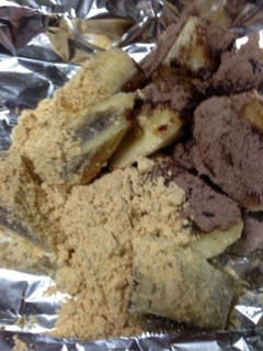 朝ごはん 焼きバナナ-レシピのメイン写真