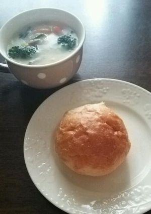 バターなし！絶賛お食事パン-レシピのメイン写真