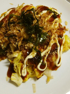 お餅deお好み焼き-レシピのメイン写真
